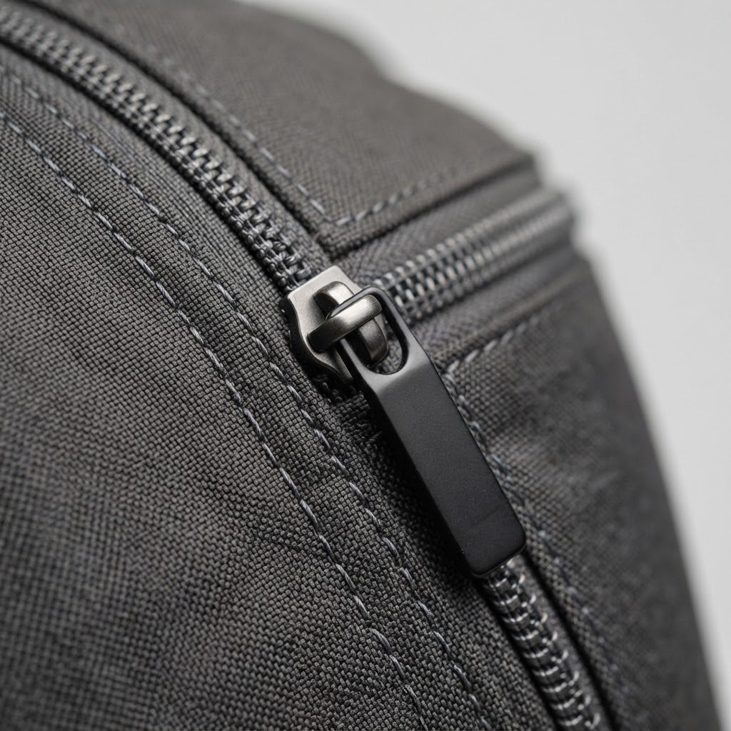 Nylon backpack detail